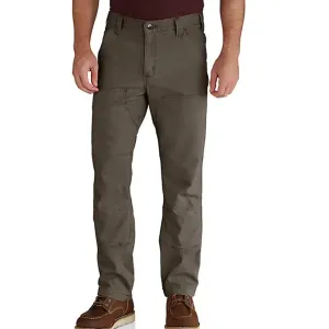 Rugged Flex® Relaxed Fit Canvas Double-Front Utility Work Pant - Tarmac  - 102802