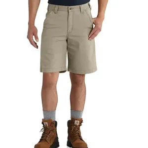 Rugged Flex® Relaxed Fit Canvas Work Short - Tan - 102514