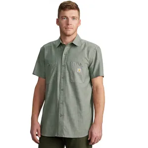 Rugged Flex® Relaxed Fit Lightweight Short-Sleeve Plaid Shirt - 106745