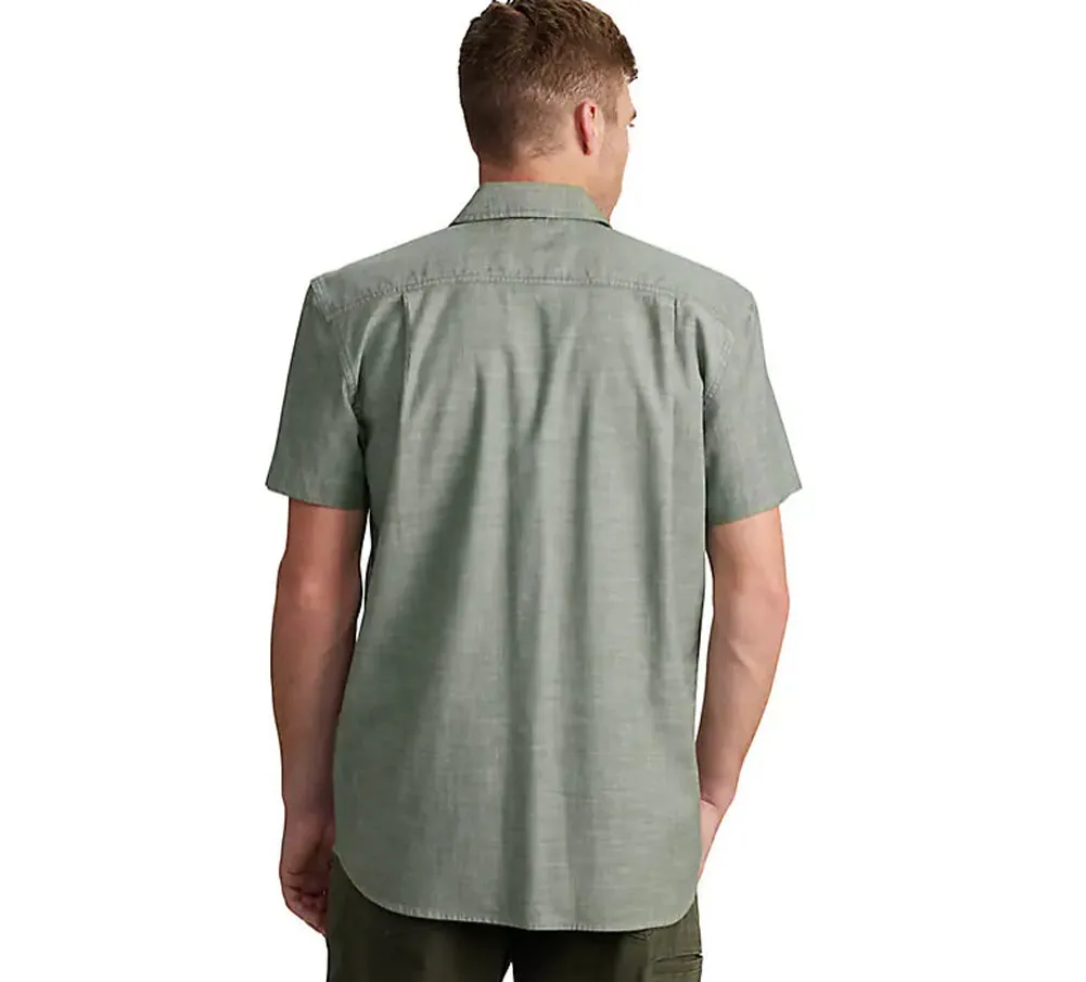 Rugged Flex® Relaxed Fit Lightweight Short-Sleeve Plaid Shirt - Big - 106745B