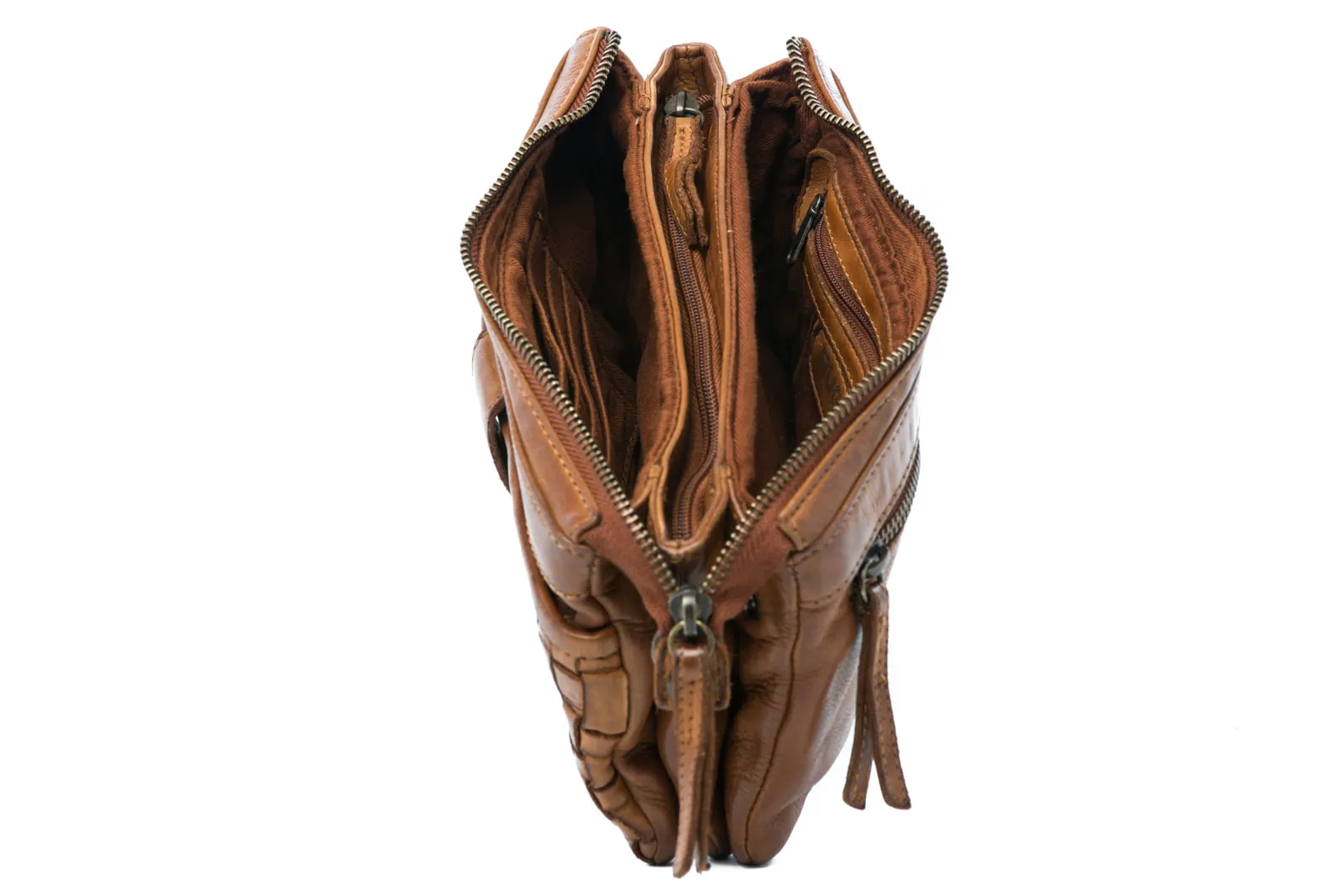RUGGED HIDE SADIE WOVEN SLING/CLUTCH BAG