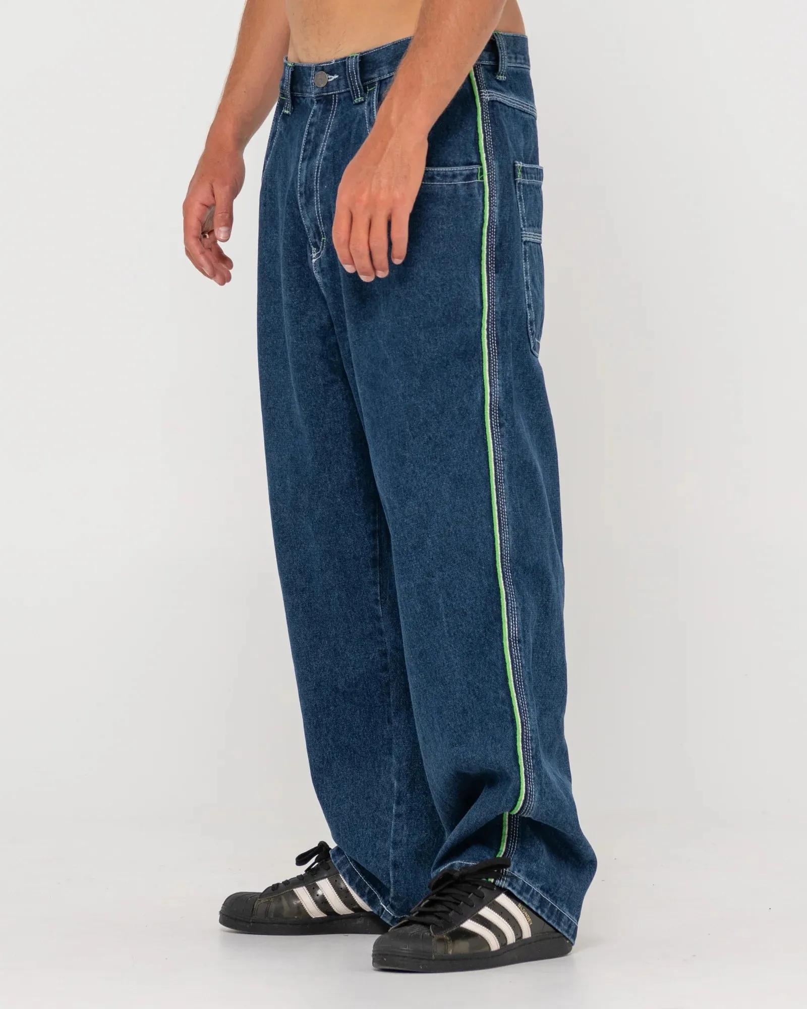 Rusty Flip Daddy 2.0 Jean - Deep Sea Blue
