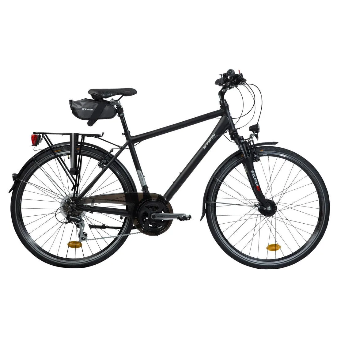 SACOCHE DE SELLE VELO 900 L 2,5 L ETANCHE NOIR