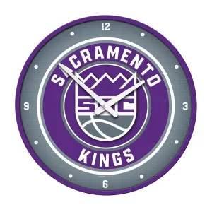 Sacramento Kings: Modern Disc Wall Clock
