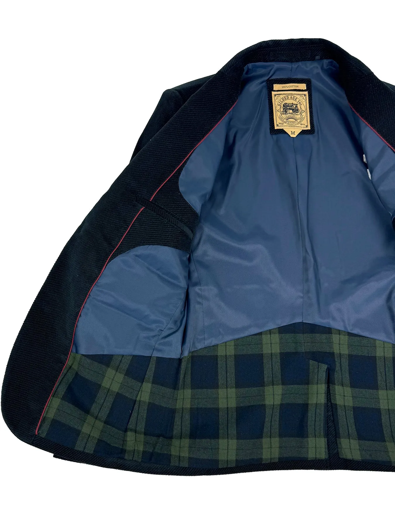 Sage Moleskin Twill Blazer