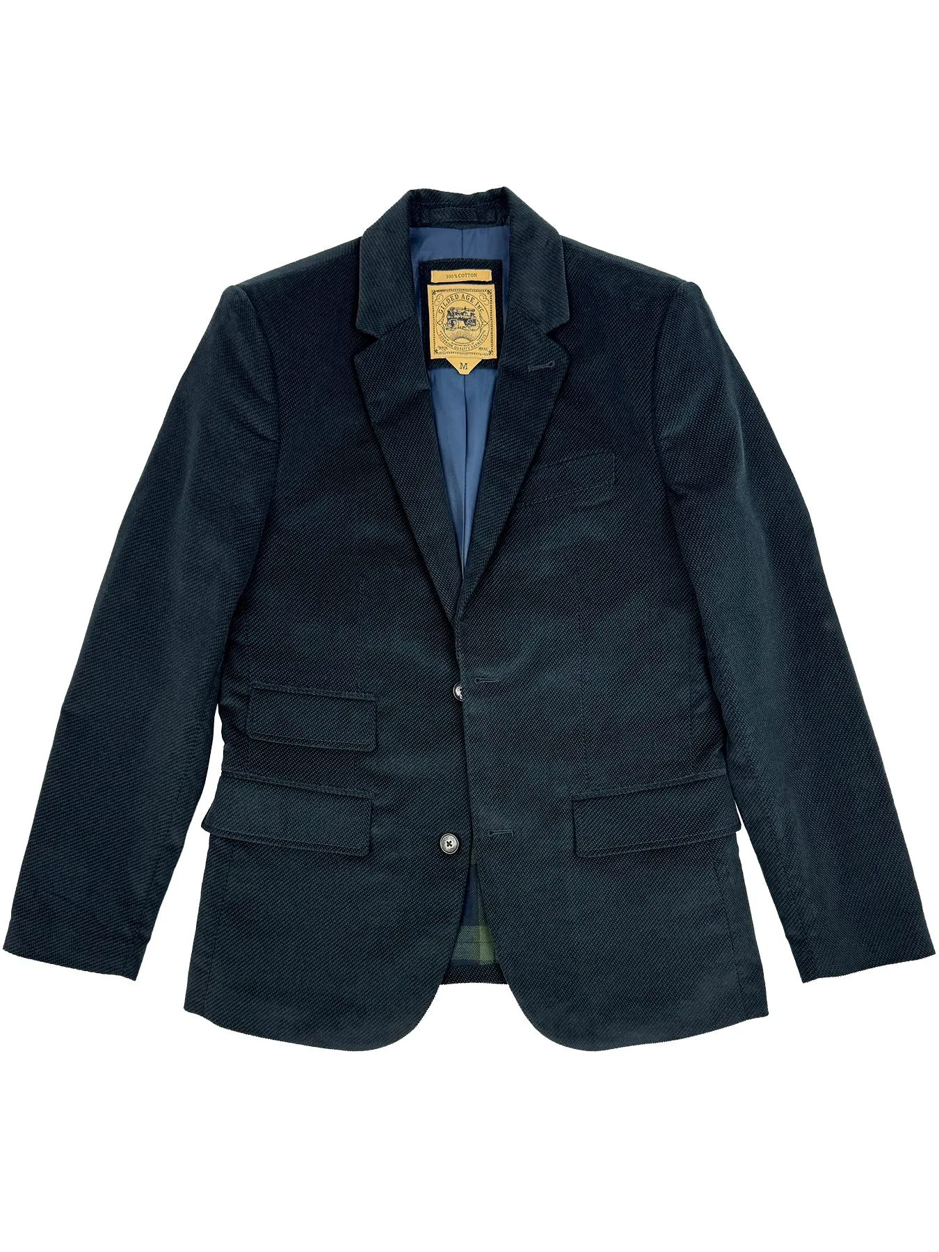 Sage Moleskin Twill Blazer