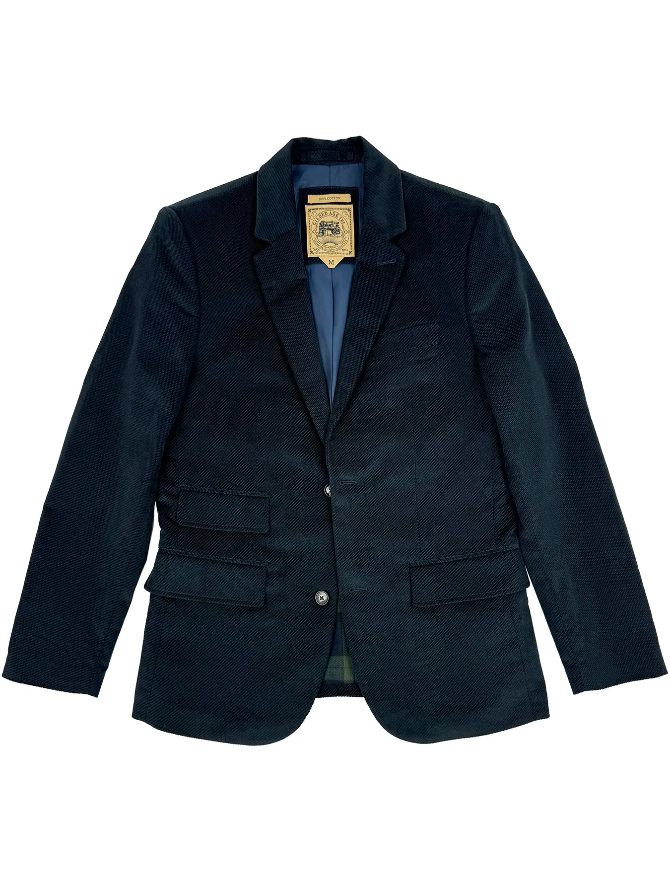 Sage Moleskin Twill Blazer