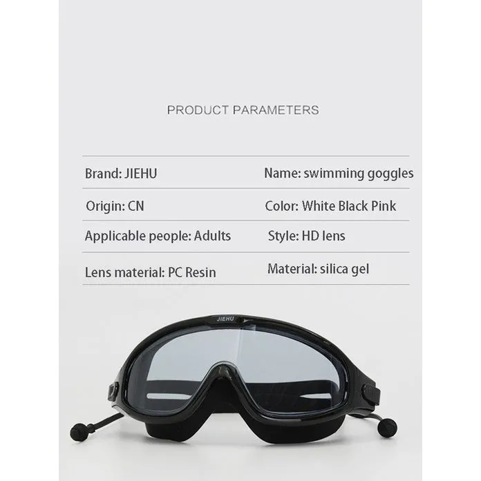 SAILBEE Swimming Goggles Women's Waterproof And Anti Fog HD Swimming Glasses Diving Men's Professional Swimming Cap Set YJ01