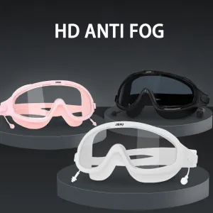 SAILBEE Swimming Goggles Women's Waterproof And Anti Fog HD Swimming Glasses Diving Men's Professional Swimming Cap Set YJ01