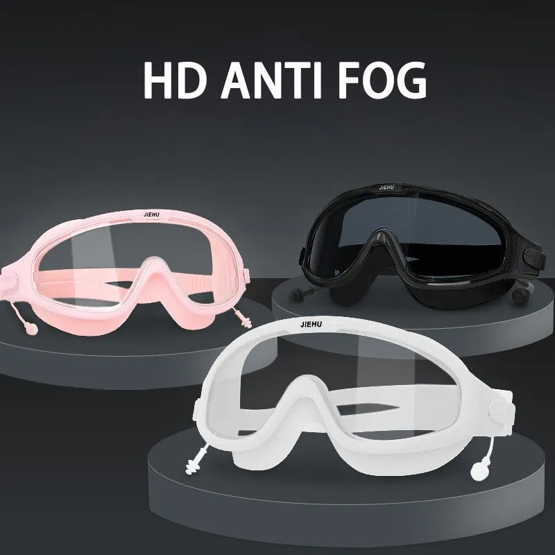 SAILBEE Swimming Goggles Women's Waterproof And Anti Fog HD Swimming Glasses Diving Men's Professional Swimming Cap Set YJ01