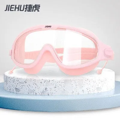 SAILBEE Swimming Goggles Women's Waterproof And Anti Fog HD Swimming Glasses Diving Men's Professional Swimming Cap Set YJ01