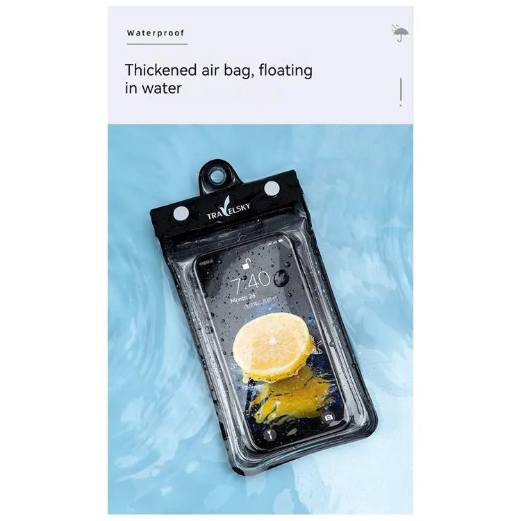 SAILLBEE Waterproof Cellphone Bag TPU Swimming Waterproof Phone Set Touch Screen Sealed Diving Mobile Phone Shell SB-YJ49