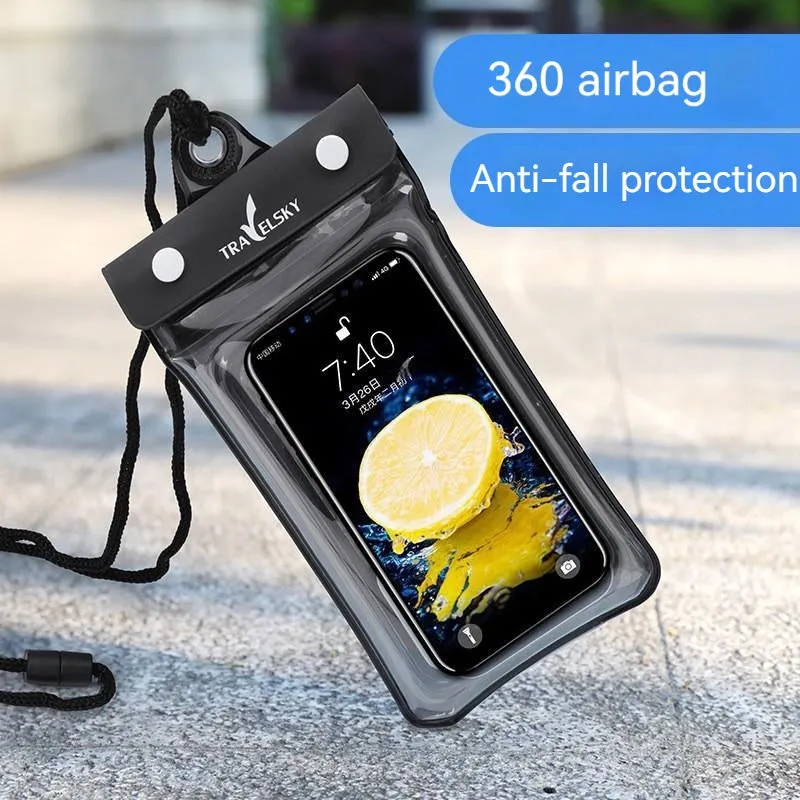SAILLBEE Waterproof Cellphone Bag TPU Swimming Waterproof Phone Set Touch Screen Sealed Diving Mobile Phone Shell SB-YJ49