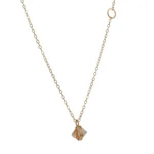SALE - Herkimer Quartz Pendant Necklace