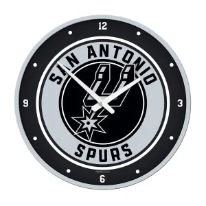 San Antonio Spurs: Modern Disc Wall Clock
