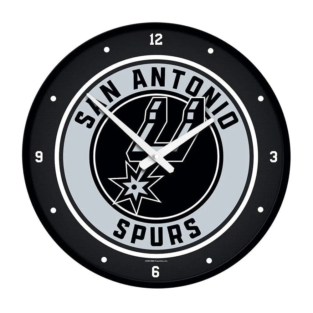 San Antonio Spurs: Modern Disc Wall Clock