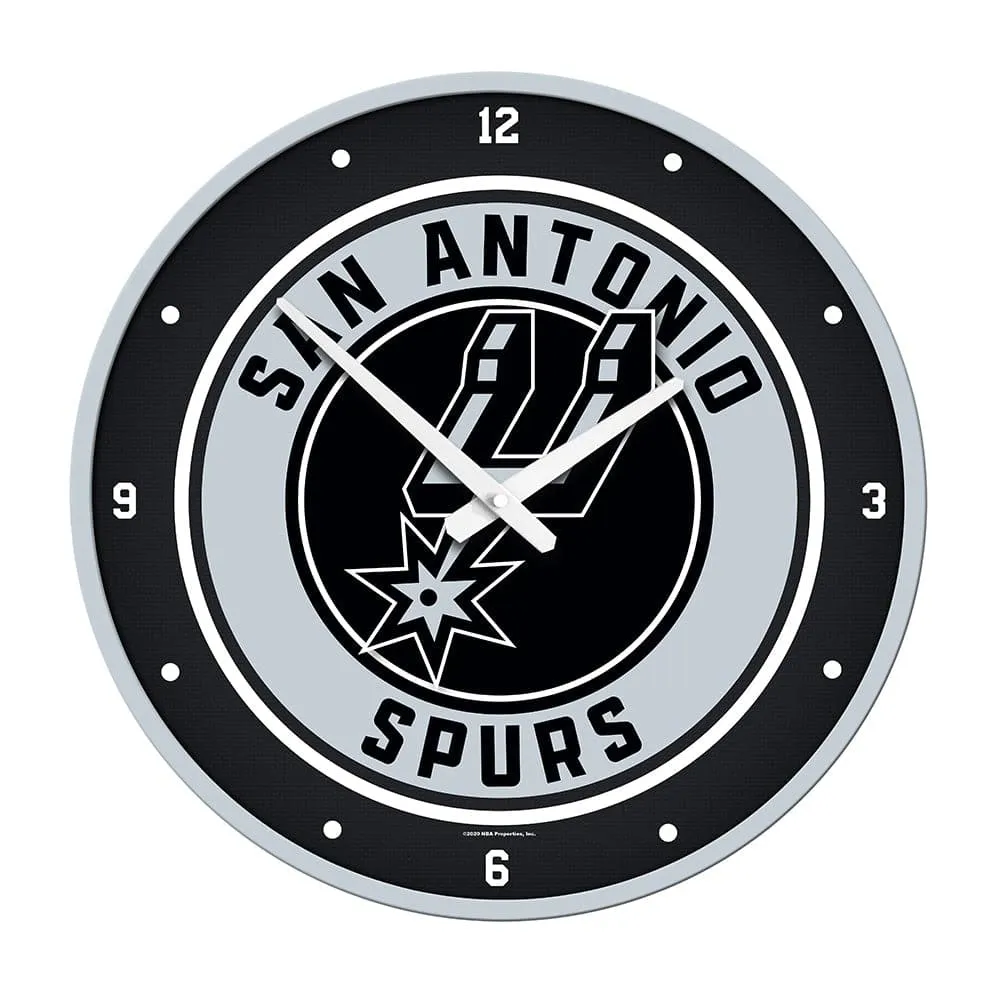 San Antonio Spurs: Modern Disc Wall Clock