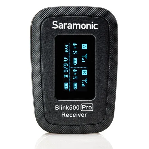 Saramonic Blink 500 Pro B2 2-Person Digital Camera-Mount Wireless Omni Lavalier Microphone System (2.4 GHz, Black)