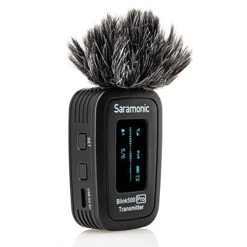 Saramonic Blink 500 Pro B2 2-Person Digital Camera-Mount Wireless Omni Lavalier Microphone System (2.4 GHz, Black)