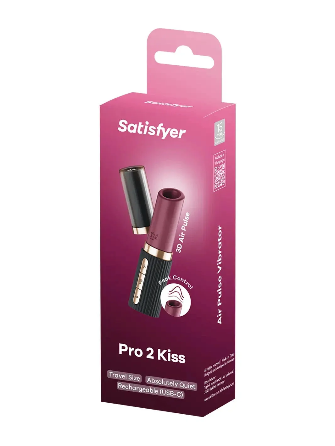 Satisfyer Pro 2 Kiss Clitoral Stimulator