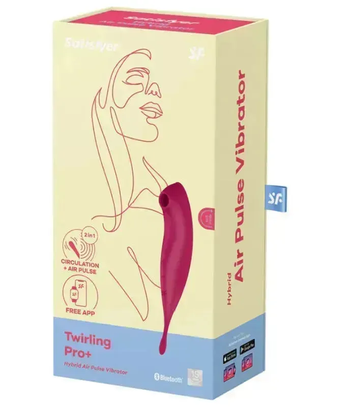 Satisfyer Twirling Pro  dark red