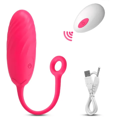 Scandals 10-Function Rechargeable Remote Controlled Vibrating Egg