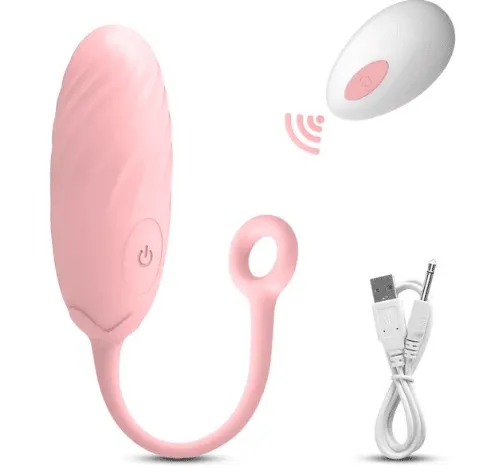 Scandals 10-Function Rechargeable Remote Controlled Vibrating Egg