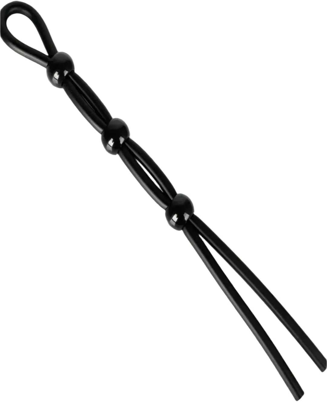 Scandals Triple Loop Adjustable Cock and Ball Ring for Stamina and Enhanced Performance