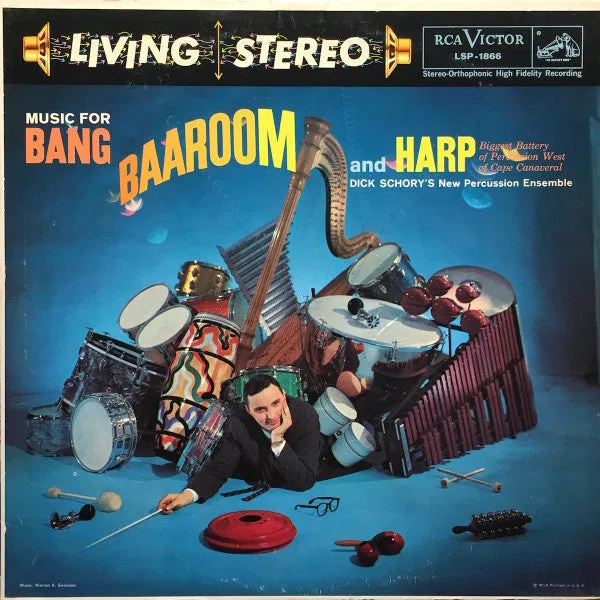 Schory, Dick - Music for Bang, Baa-room and Harp - White Hot Stamper (With Issues)