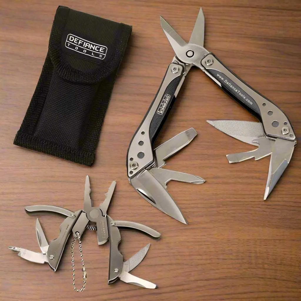 Scissors Multi-Tool & Pliers Keychain