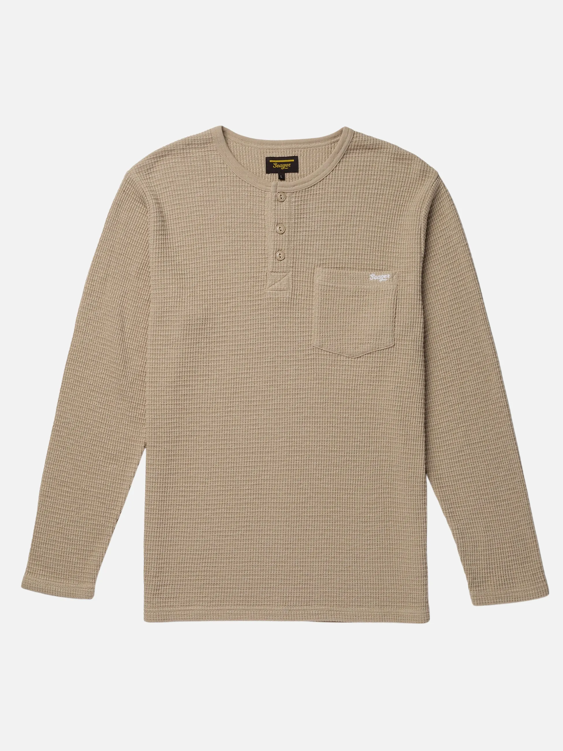 Seager Sawpit Henley LS Thermal - Stone