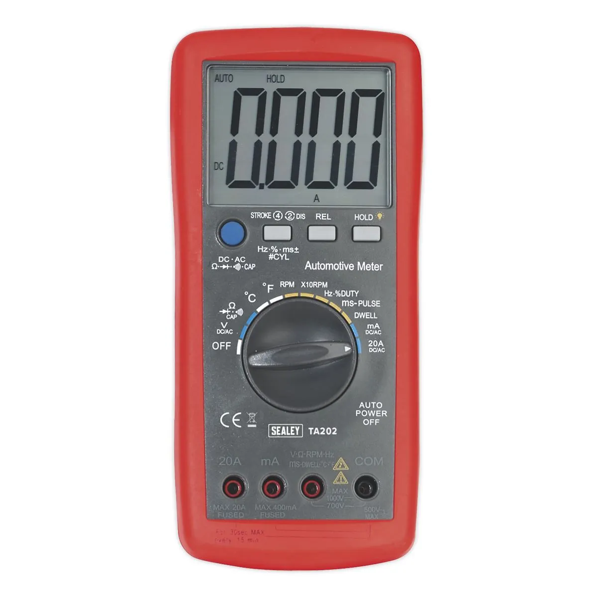 Sealey Digital Automotive Analyser 14-Function with Inductive Coupler