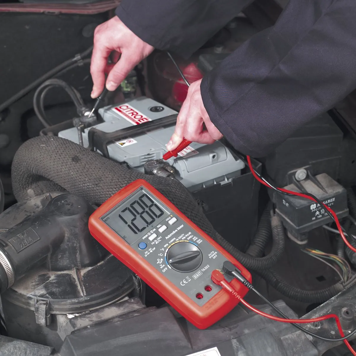 Sealey Digital Automotive Analyser 14-Function with Inductive Coupler