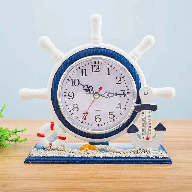 SeasideTime | Mediterranean-Inspired Helm Clock