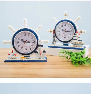 SeasideTime | Mediterranean-Inspired Helm Clock