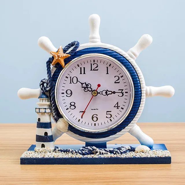 SeasideTime | Mediterranean-Inspired Helm Clock