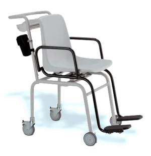 seca 955 - Class III digital high capacity chair scale with fold up arm & footrests, BMI (including mandatory calibration charge)