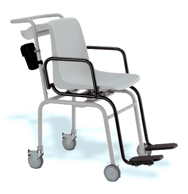 seca 955 - Class III digital high capacity chair scale with fold up arm & footrests, BMI (including mandatory calibration charge)