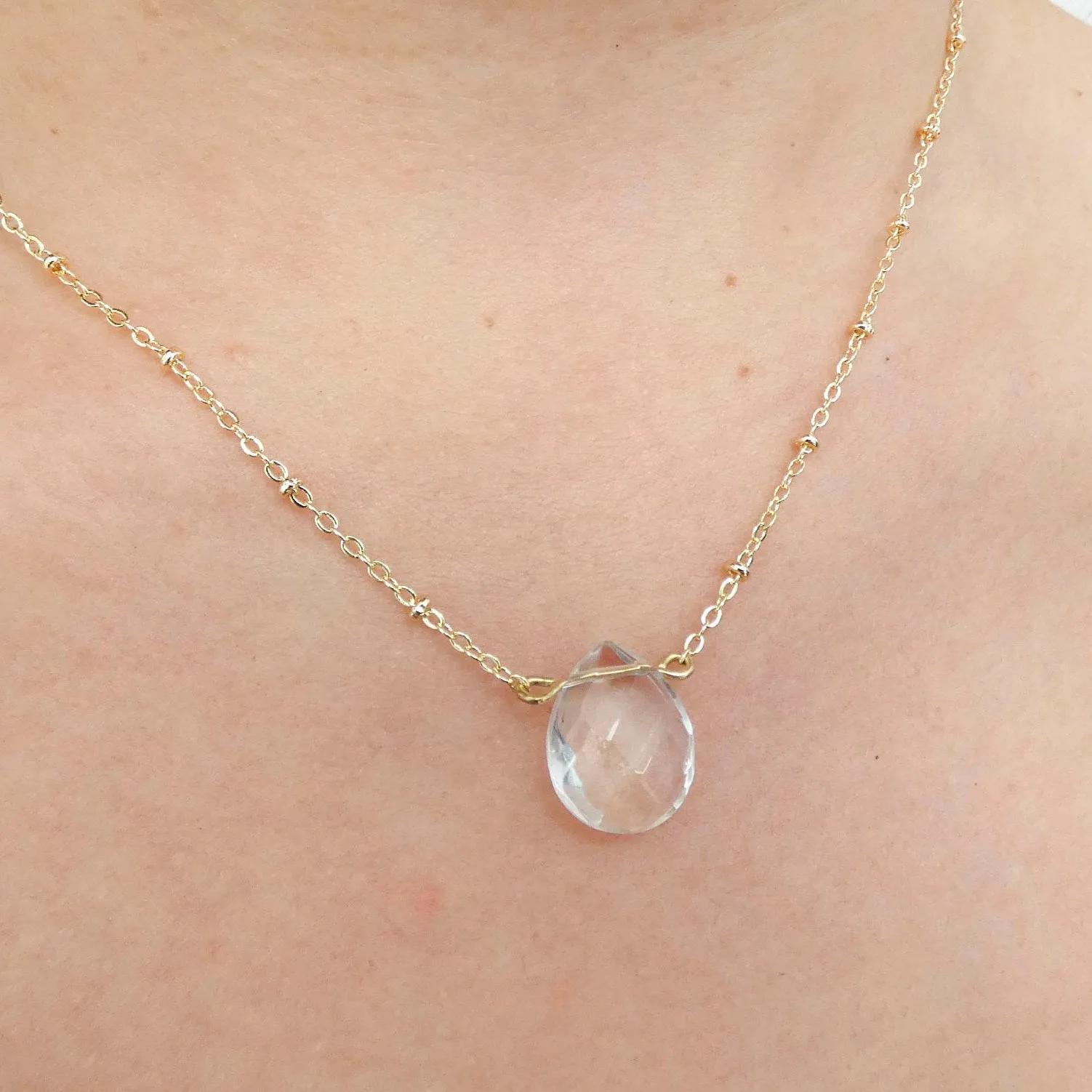 Seeing Crystal Clear Necklace