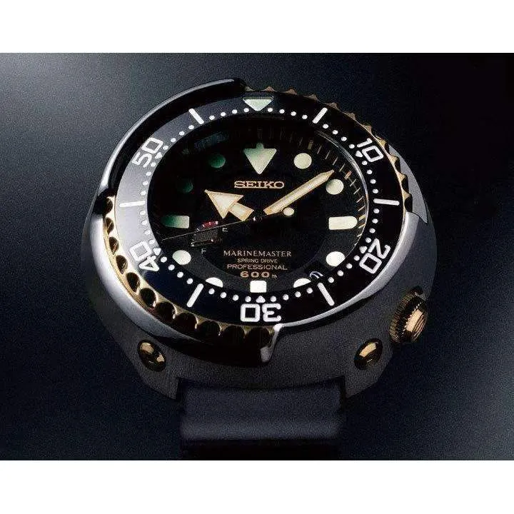 SEIKO PROSPEX MARINEMASTER PROFESSIONAL SPRING DRIVE GOLDEN TUNA MEN WATCH (300 Limited) SBDB008