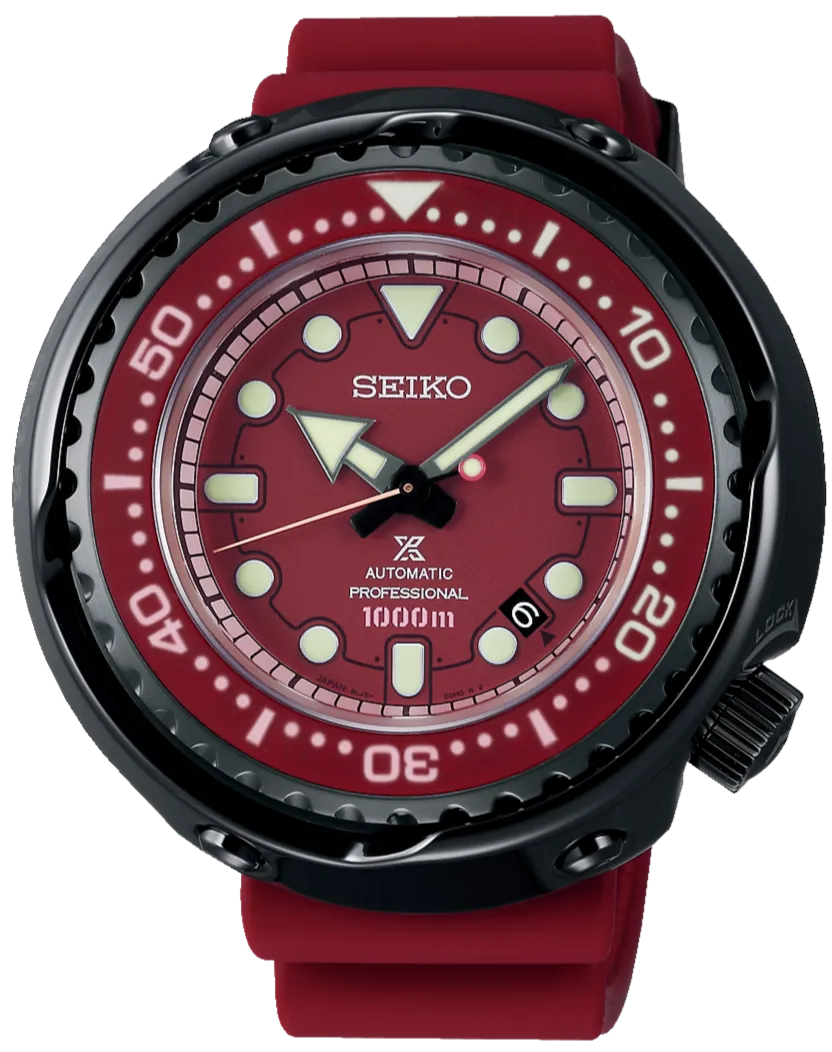 Seiko Prospex x Gundam 40th Anniversary Char Zaku Automatic Professional 1000M Tuna SLA031 (SBDX029)