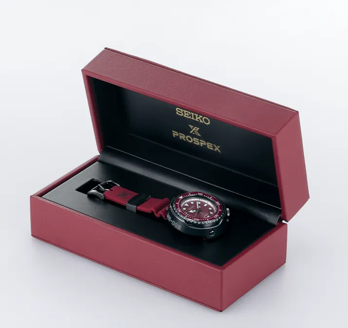 Seiko Prospex x Gundam 40th Anniversary Char Zaku Automatic Professional 1000M Tuna SLA031 (SBDX029)