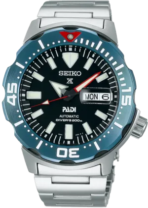 Seiko Prospex x PADI Mechanical Automatic 200M Diver Special Edition Monster SRPE27