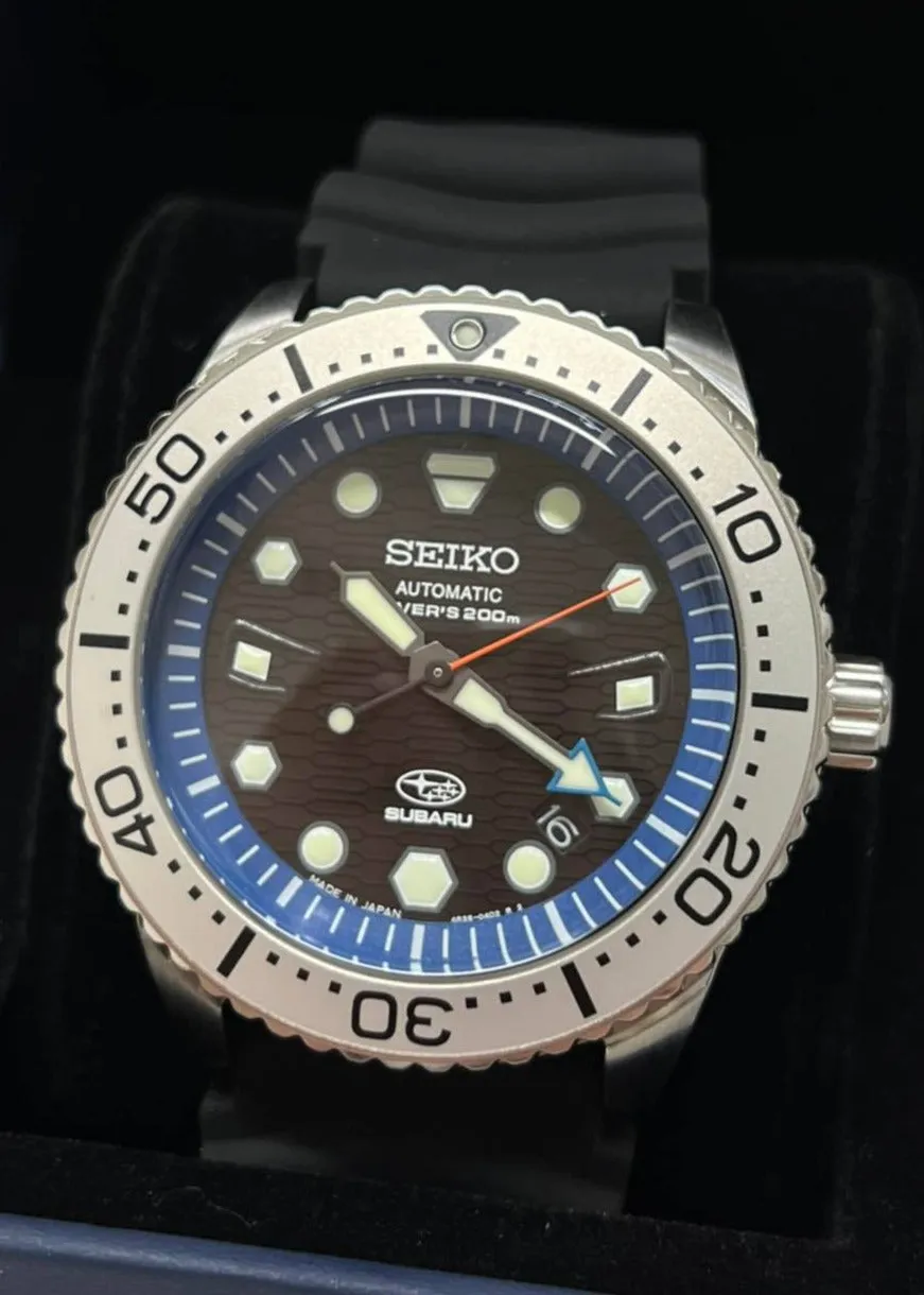 Seiko Prospex X Subaru Collaboration Automatic 200M Diver Limited Edition JDM SZEL010