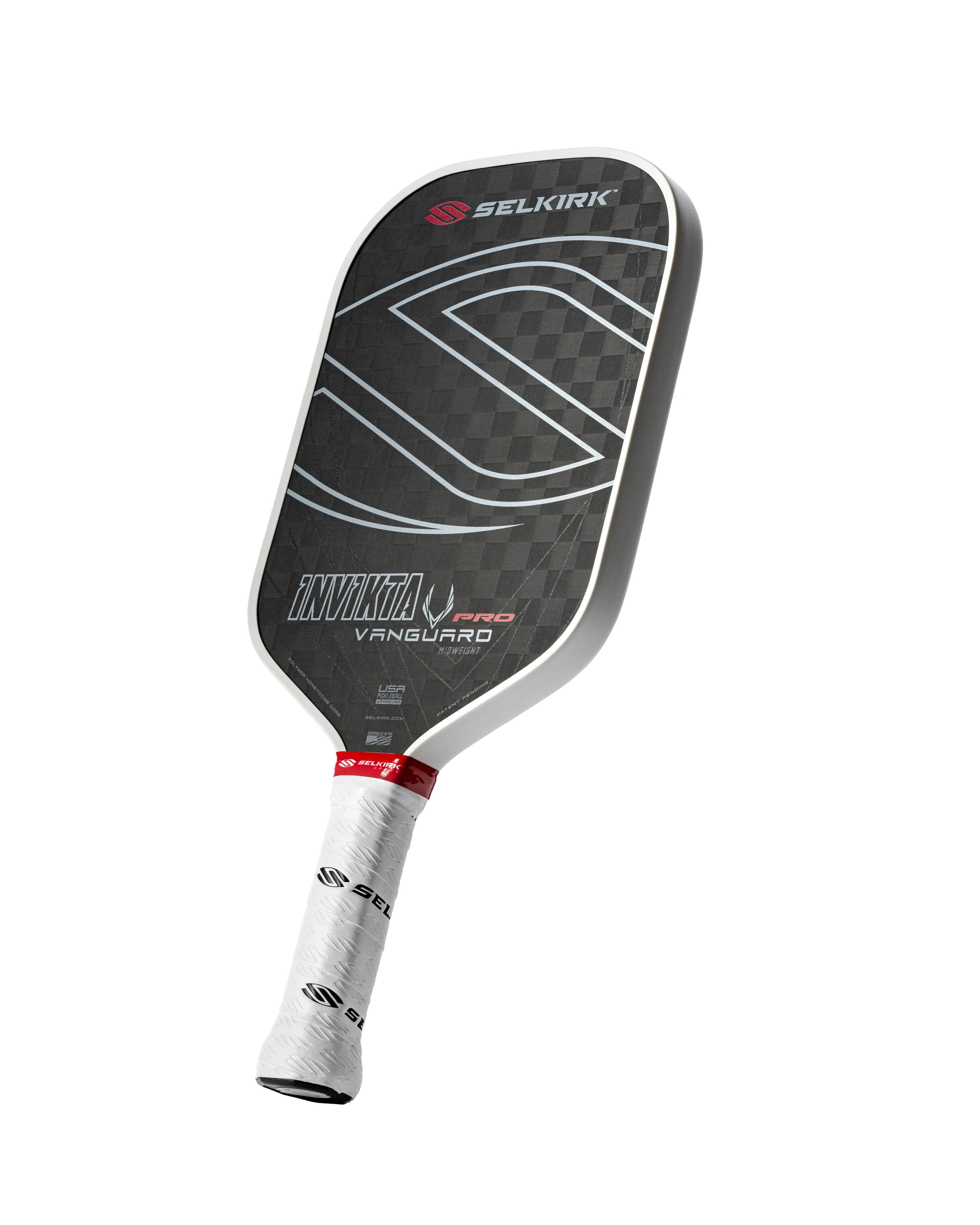 Selkirk VANGUARD Pro - Invikta Pickleball Paddle (Charcoal)