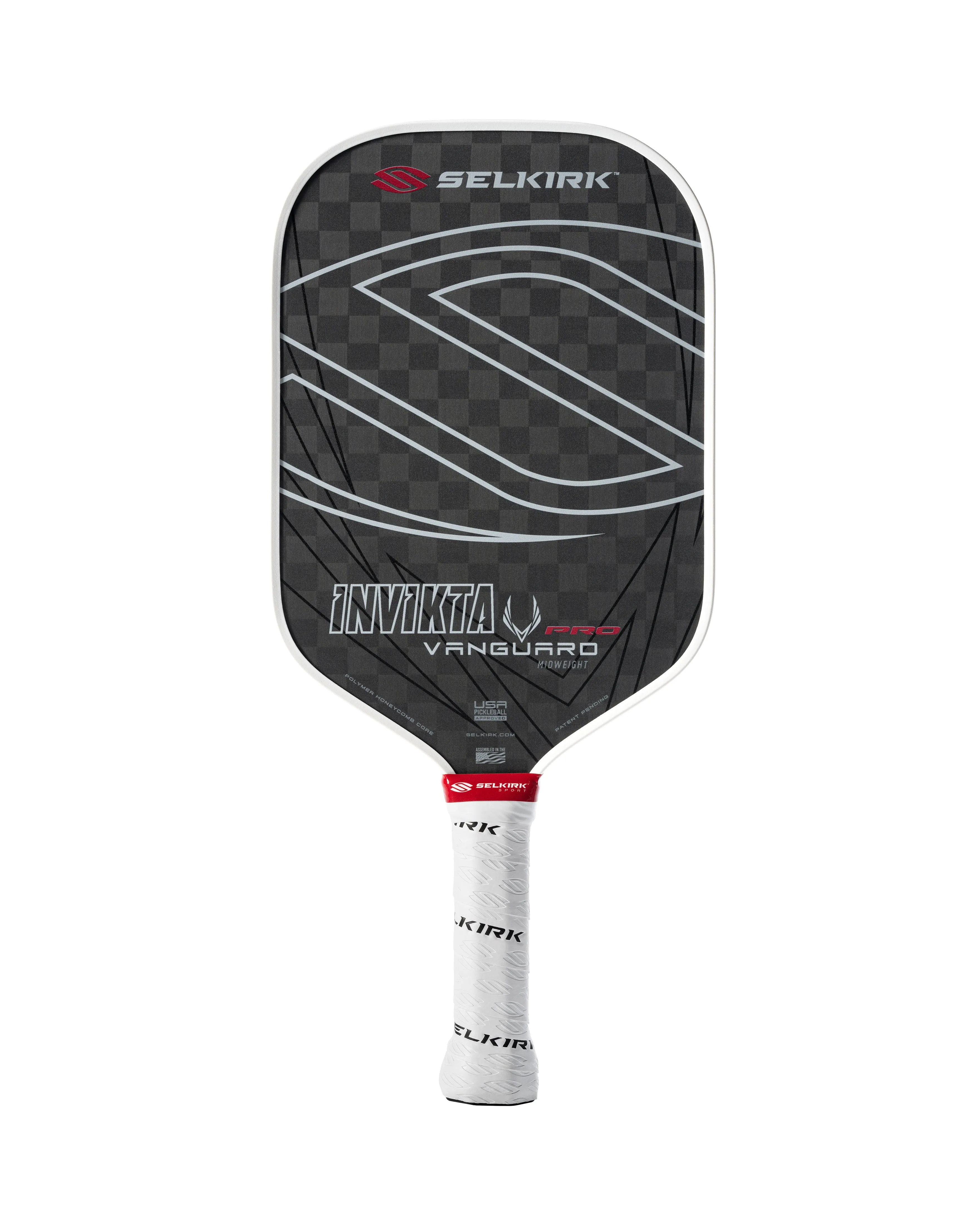 Selkirk VANGUARD Pro - Invikta Pickleball Paddle (Charcoal)