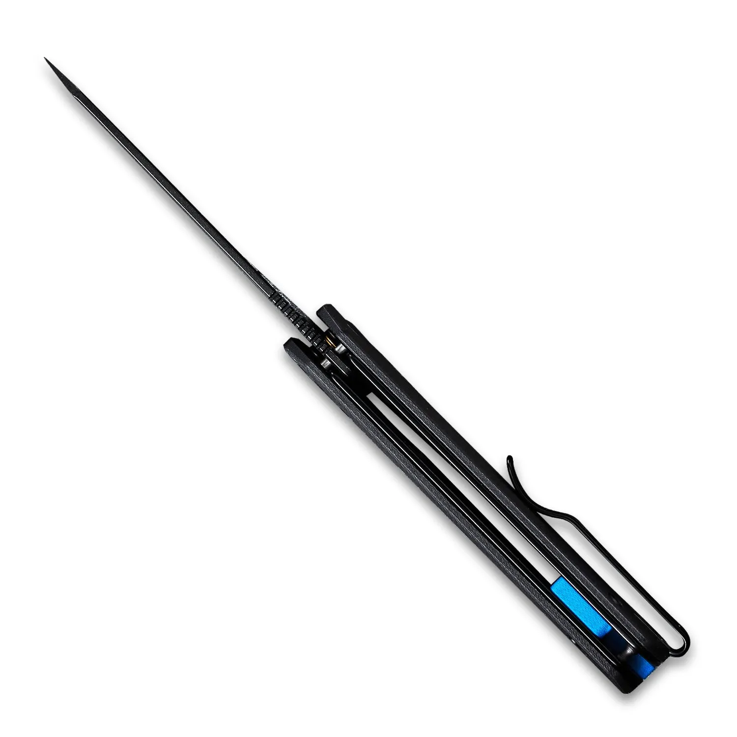 Sendy Pocket Knife - Black/Blue G10 - Nitro V