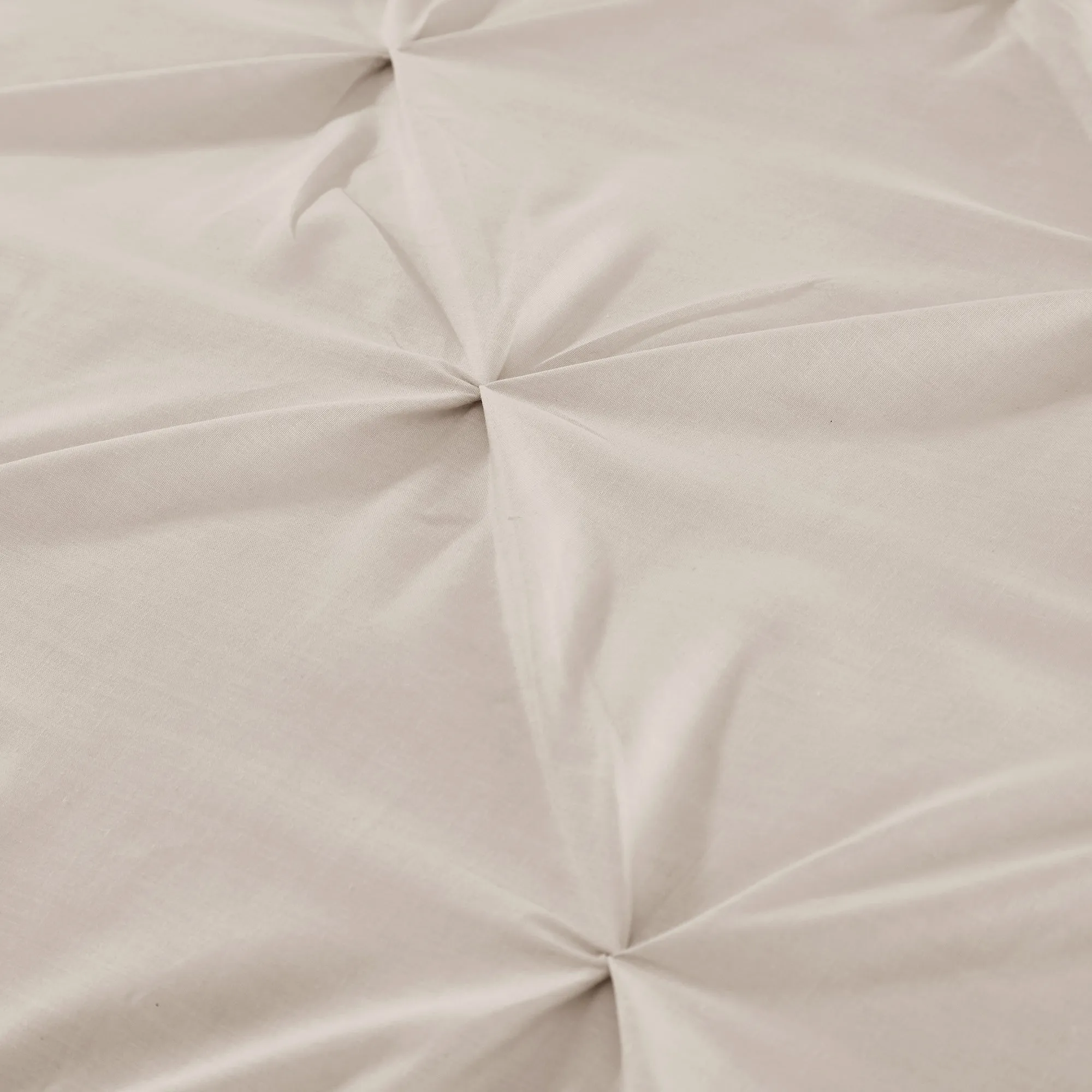 Serene Lara Duvet Cover Set - Natural