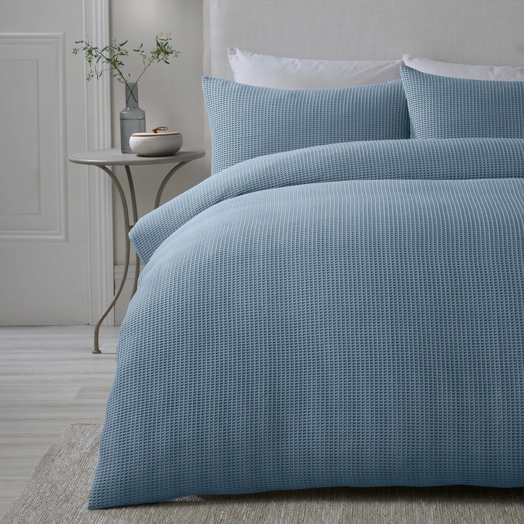 Serene Lindly Duvet Cover Set - Blue