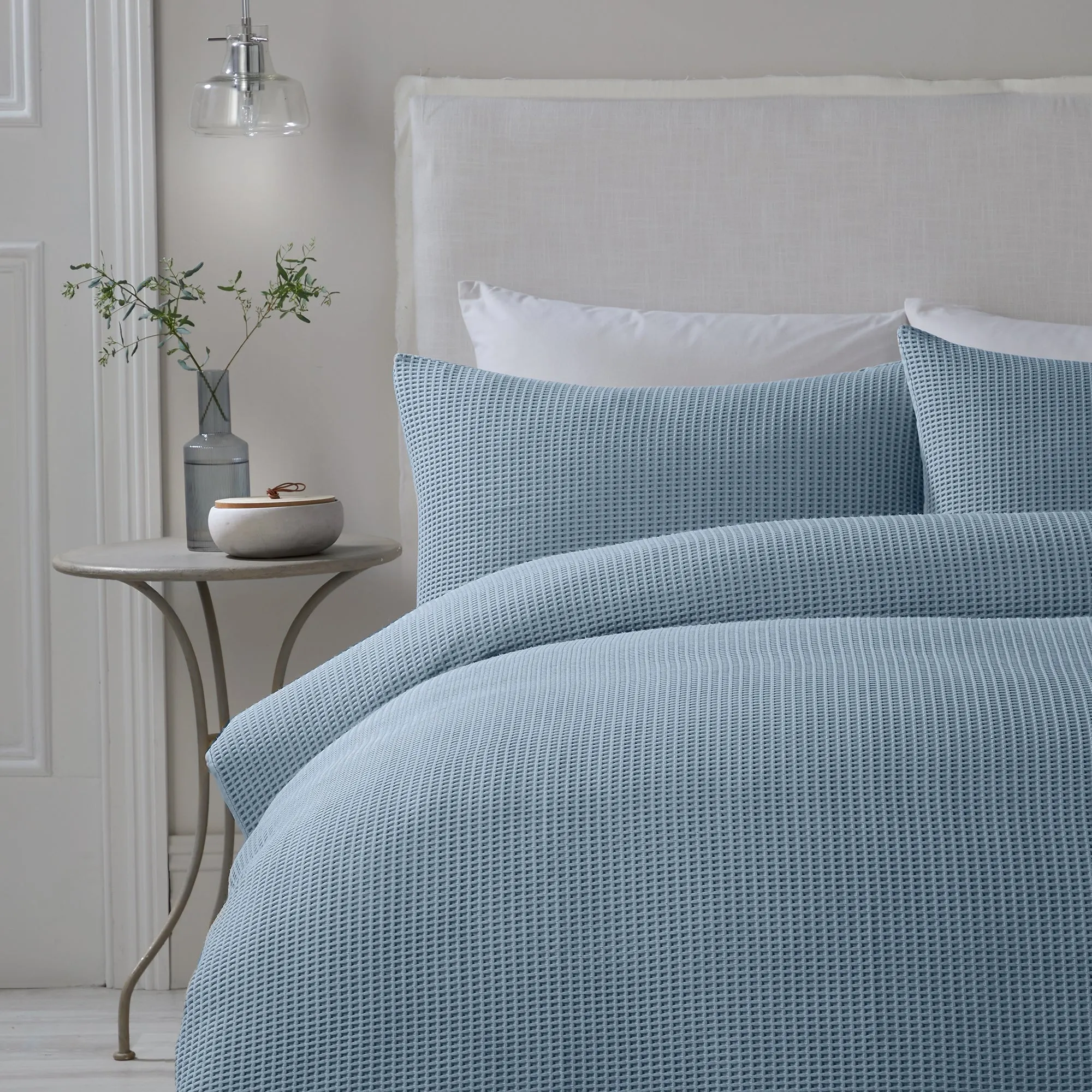 Serene Lindly Duvet Cover Set - Blue